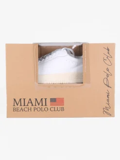 Miami Beach Polo Club PINA COLADA Sneakers in pelle sportive da uomo
