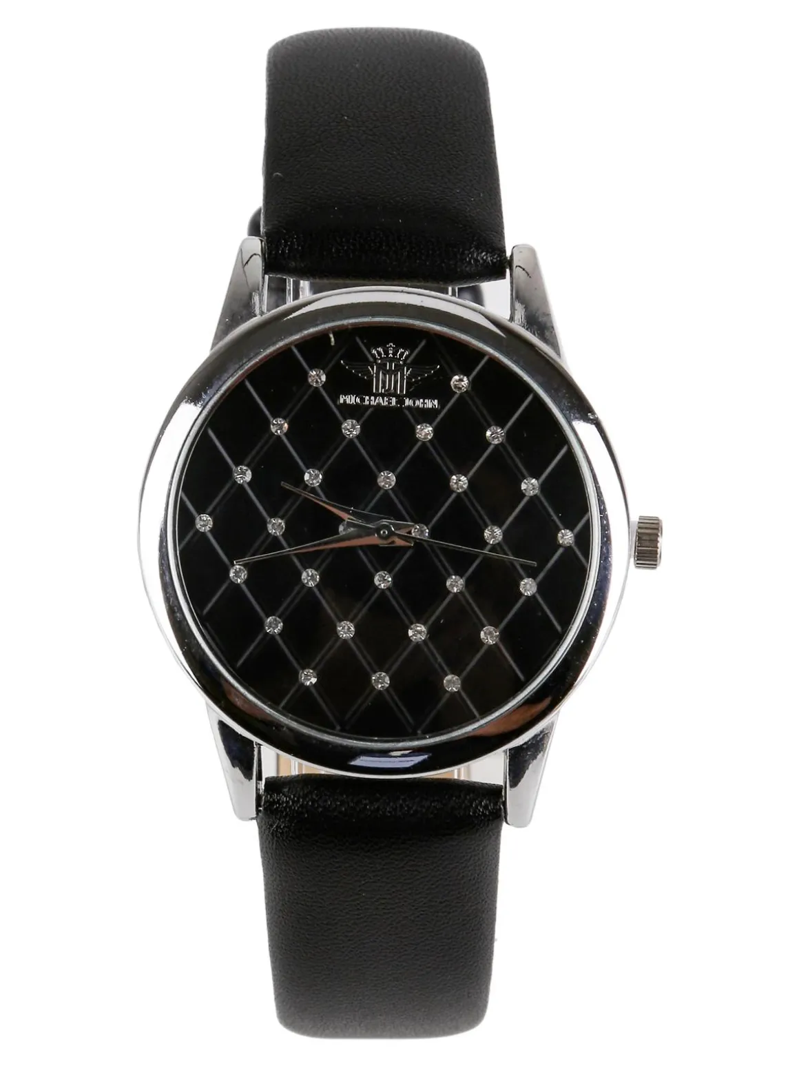 Michael John Orologio con strass effetto trapuntato