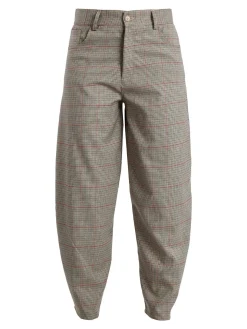 Miho'S Pantaloni a fantasia da donna gamba larga