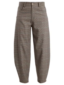 Miho'S Pantaloni a fantasia da donna gamba larga