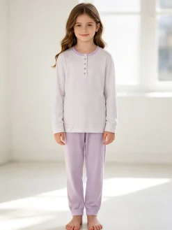Milk And Honey Pigiama a pois in cotone