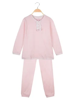 Milk And Honey Pigiama serafino in cotone
