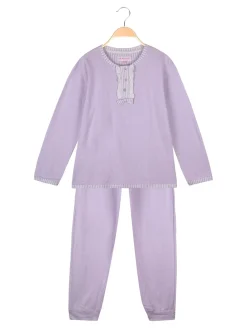 Milk And Honey Pigiama serafino in cotone
