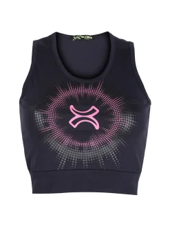 Millennium Top sportivo donna con stampa