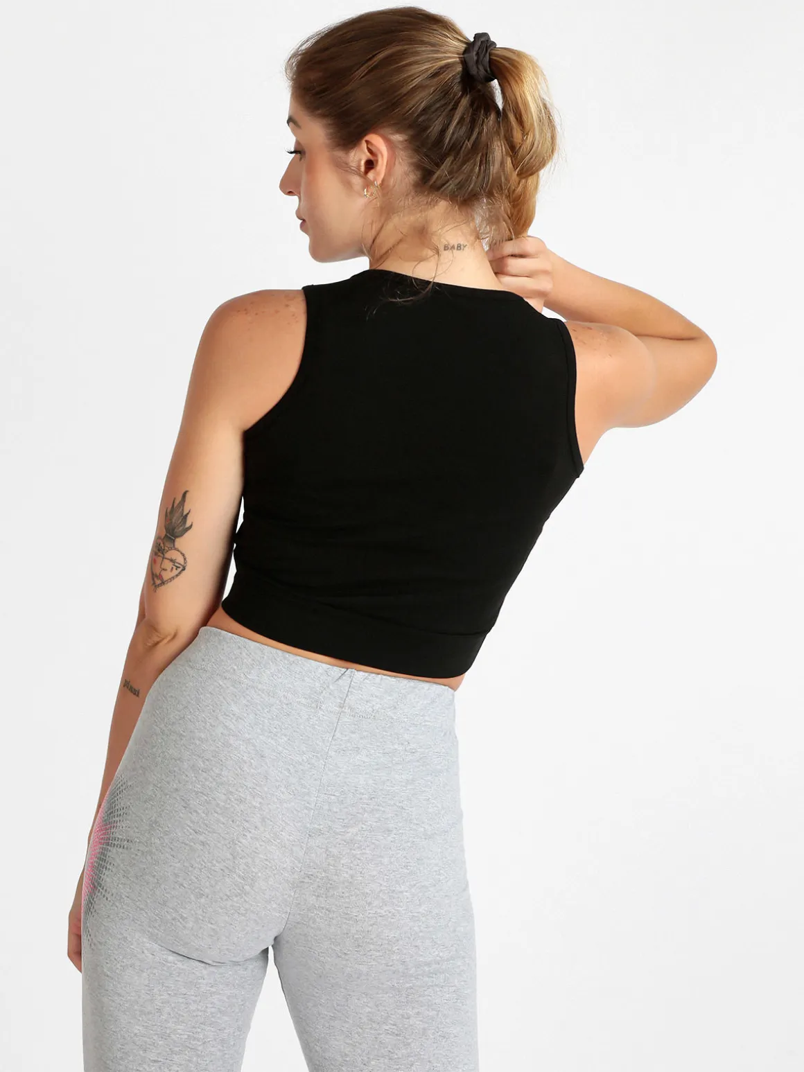 Millennium Top sportivo donna con stampa