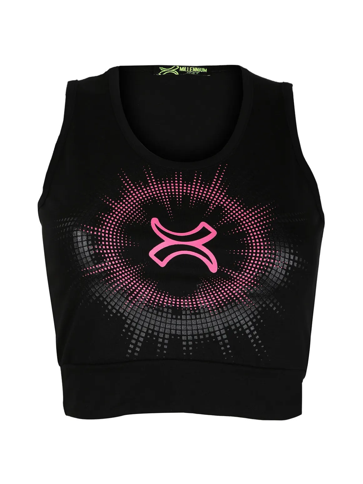 Millennium Top sportivo donna con stampa