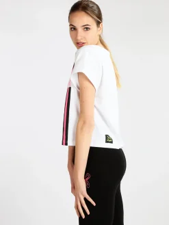 Millennium T-shirt cropped da donna