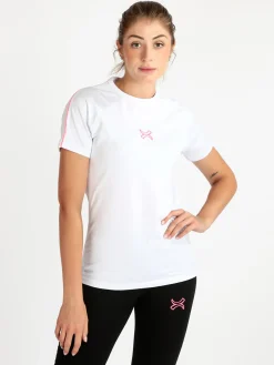 Millennium T-shirt sportiva donna manica corta