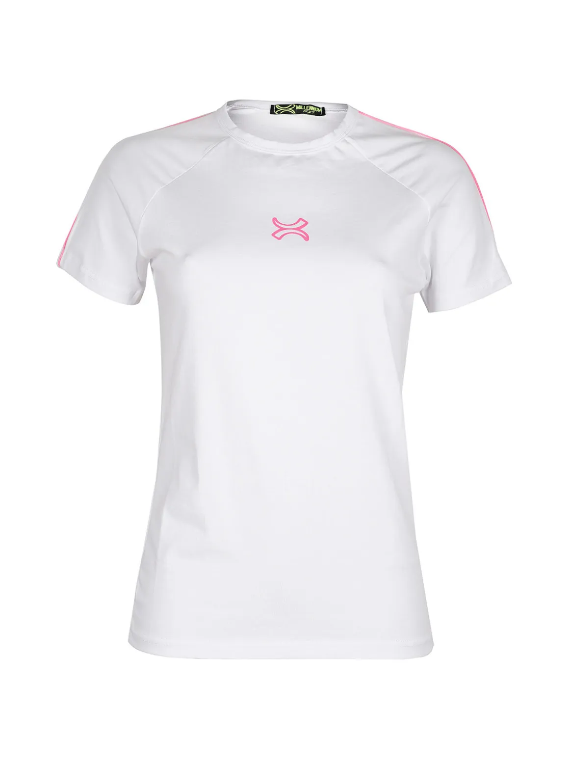 Millennium T-shirt sportiva donna manica corta