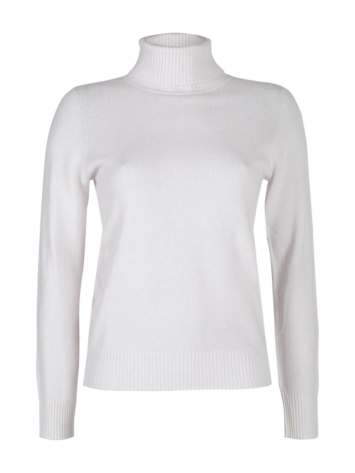 Mimoii Maglione dolcevita da donna in misto lana e cashemere
