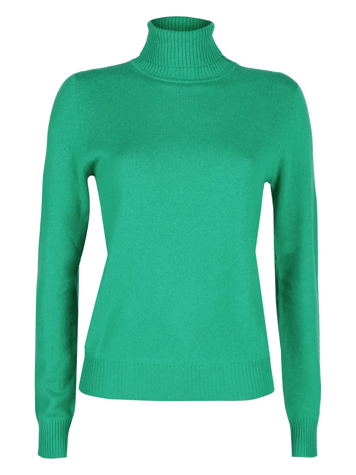 Mimoii Maglione dolcevita da donna in misto lana e cashemere