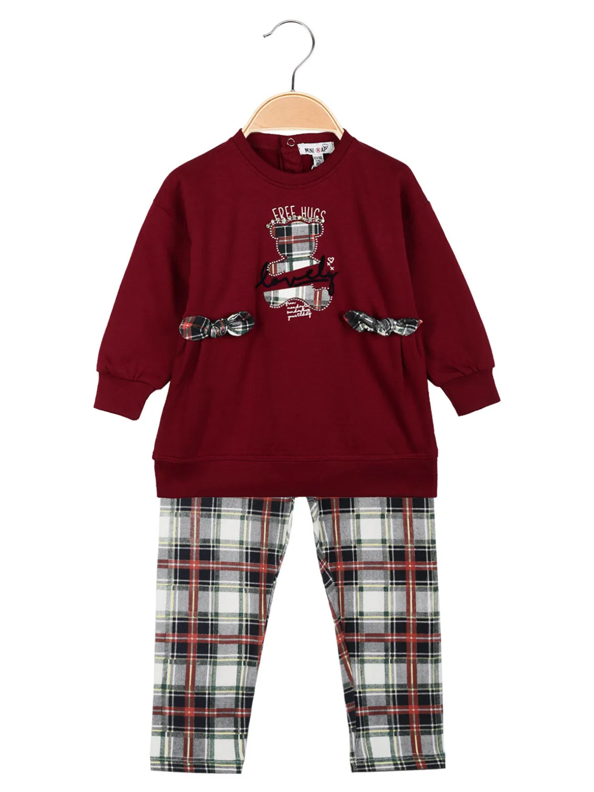 Mini Rap Completo 2 pezzi da neonata felpa + leggings