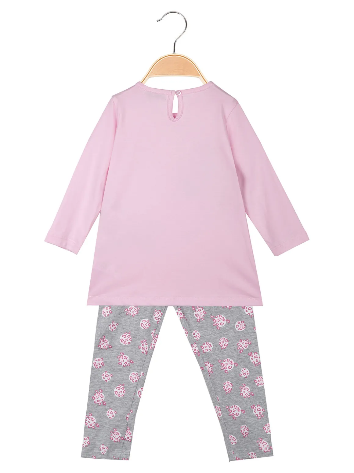 Miss Bellina Completo da neonata 2 pezzi con dettagli strass