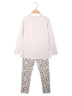 Miss Bellina Completo 2 pezzi da bambina con maglietta e leggings