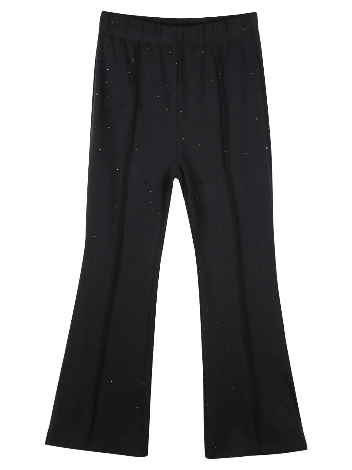 Miss Bellina Completo 2 pezzi da bambina con pantalone luccicante - rosa