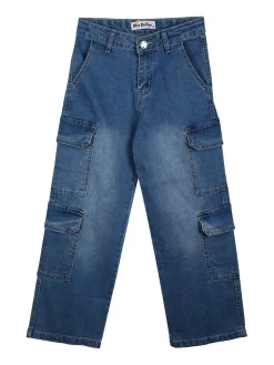 Miss Bellina Jeans da bambina con tasconi