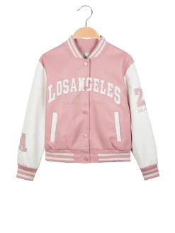 Miss Brum Giacca bomber da bambina in ecopelle