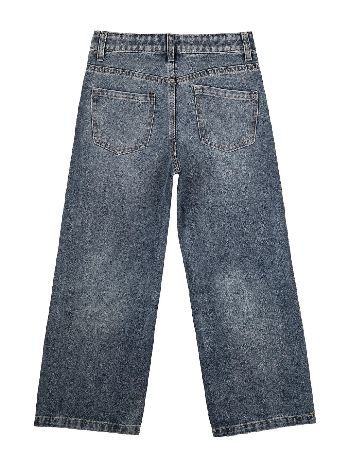 Miss Brum Jeans da ragazza a gamba larga con strass - jeans