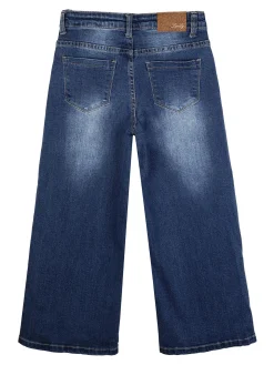 Miss Brum Jeans larghi da bambina con strass