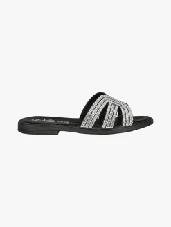 Miss Desiree Ciabatte donna con decorazioni di strass - nero