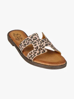 Miss Desiree Ciabatte donna con plantare in pelle - marrone