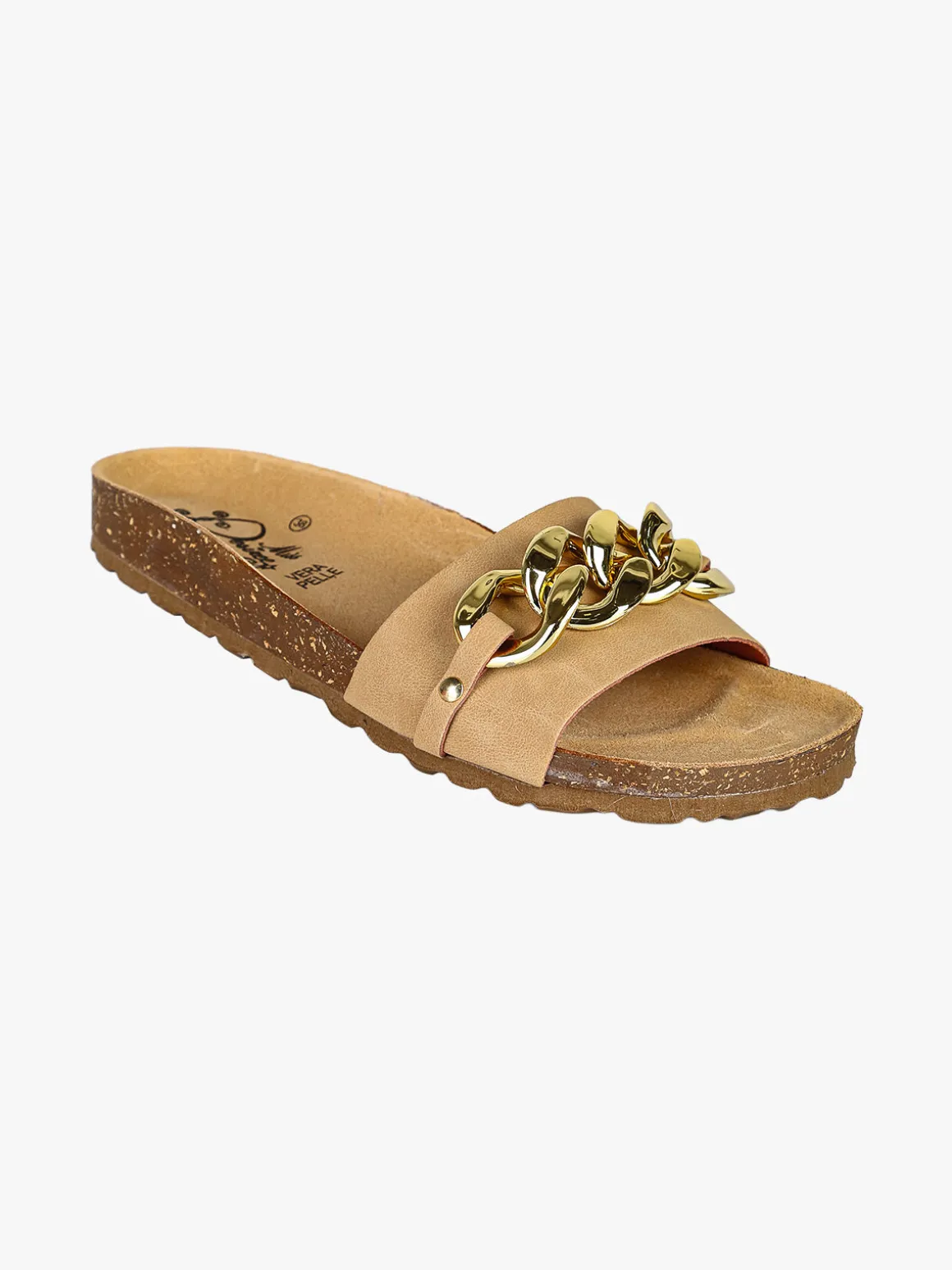 Miss Desiree Ciabatte donna con fibbia - khaki