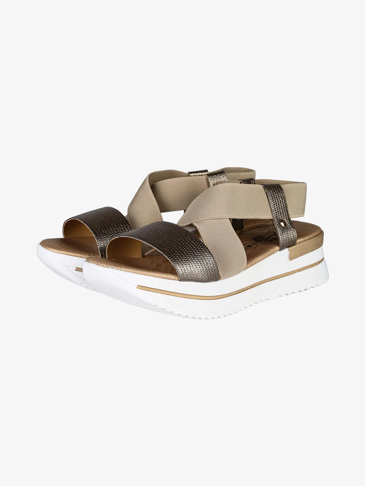 Miss Desiree Sandali da donna con platform e fascia elastica