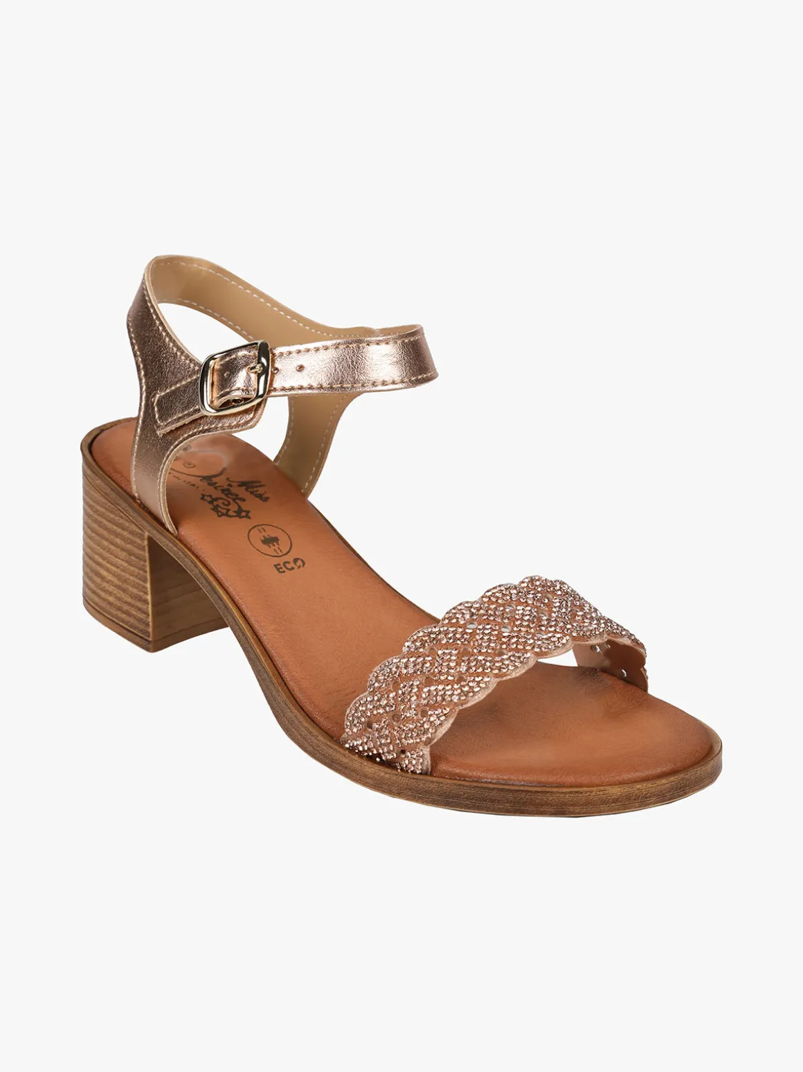 Miss Desiree Sandali donna con tacco e strass