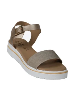 Miss Desiree Sandali donna con fascia glitter e platform