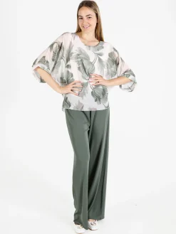 Miss E Co Pantaloni donna linea curvy