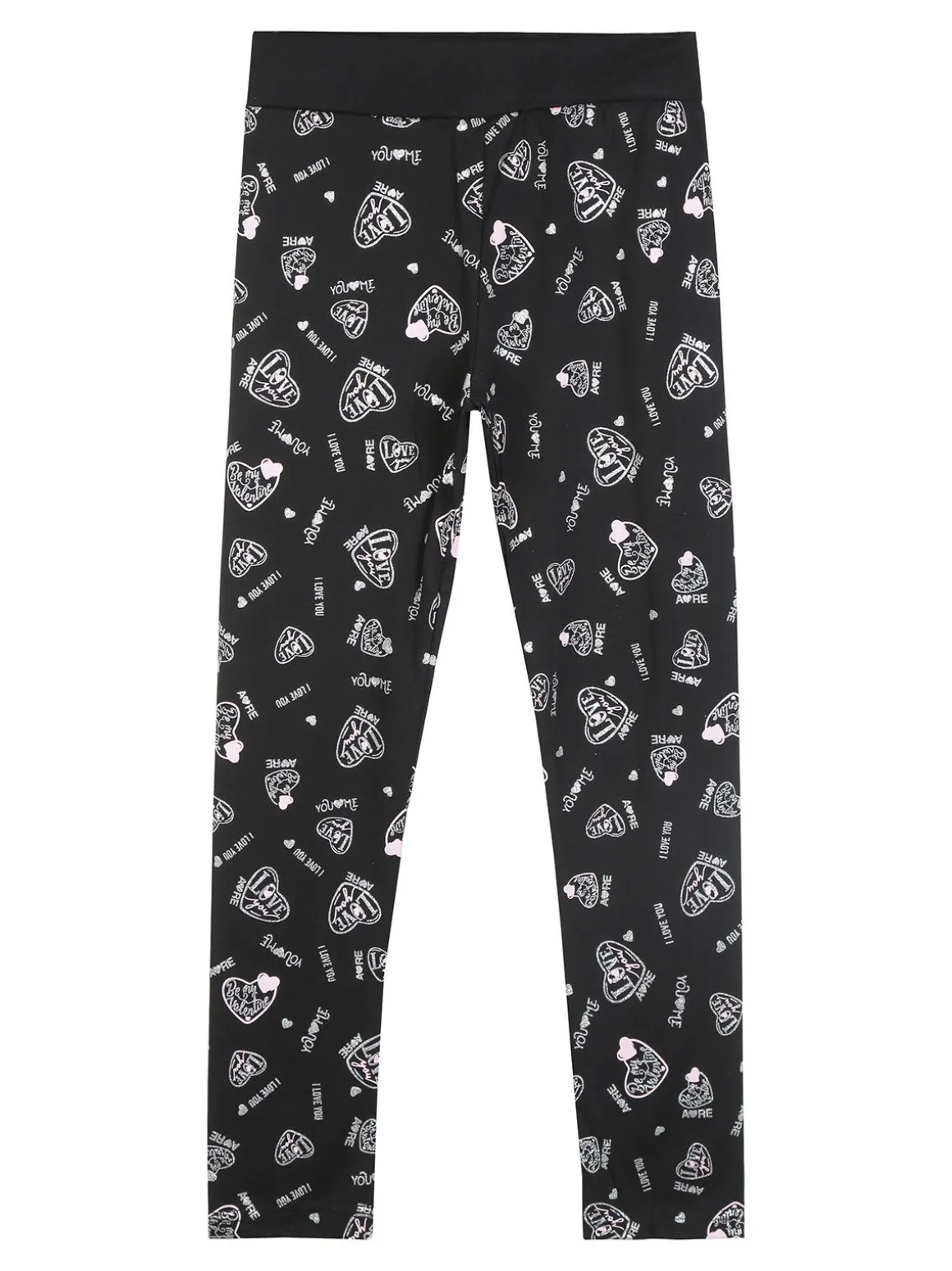 Miss Image Leggings da bambina con scritte