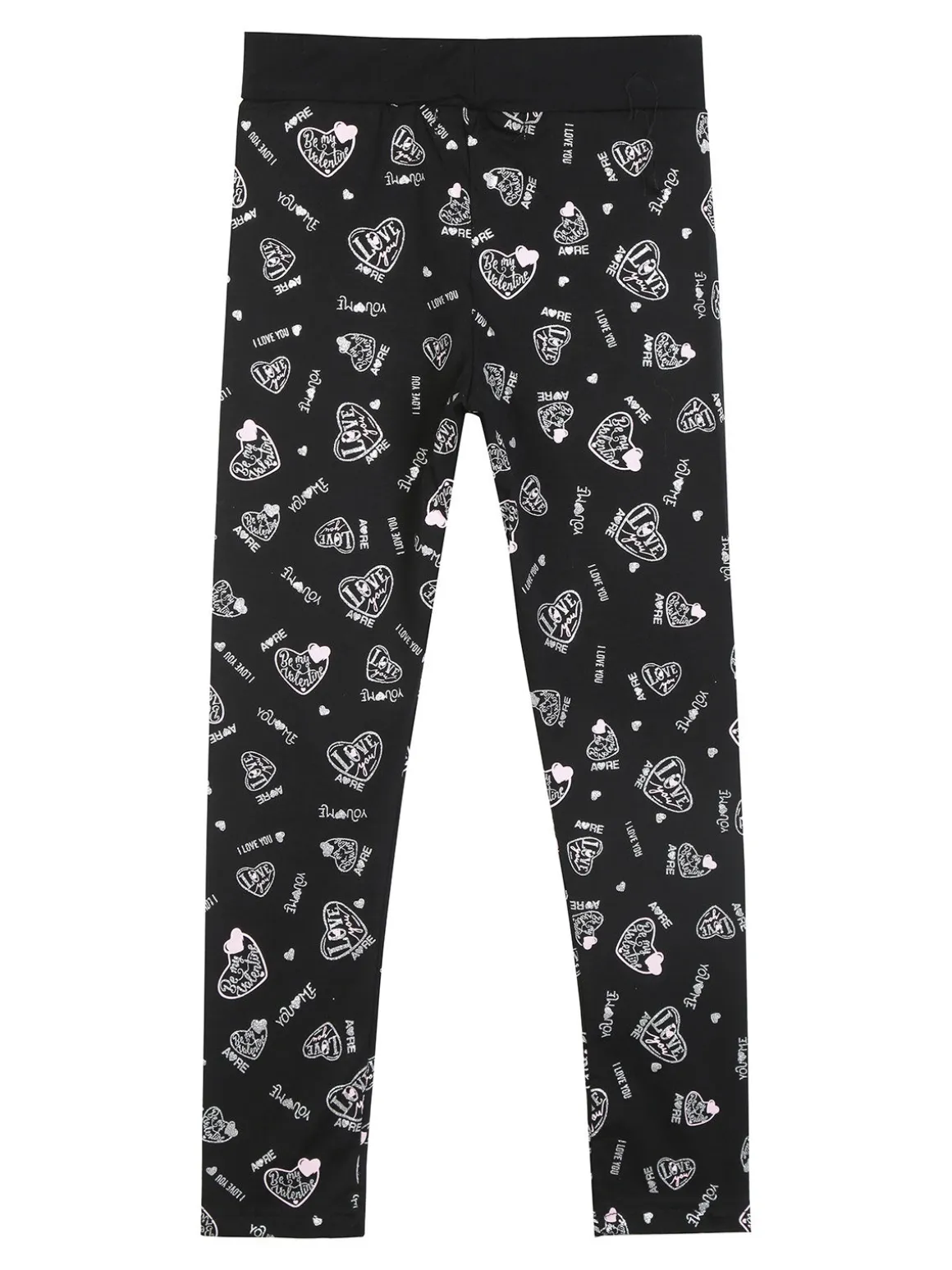 Miss Image Leggings da bambina con scritte