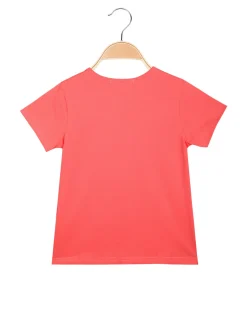 Miss Image T-shirt da bambina con fiori di strass