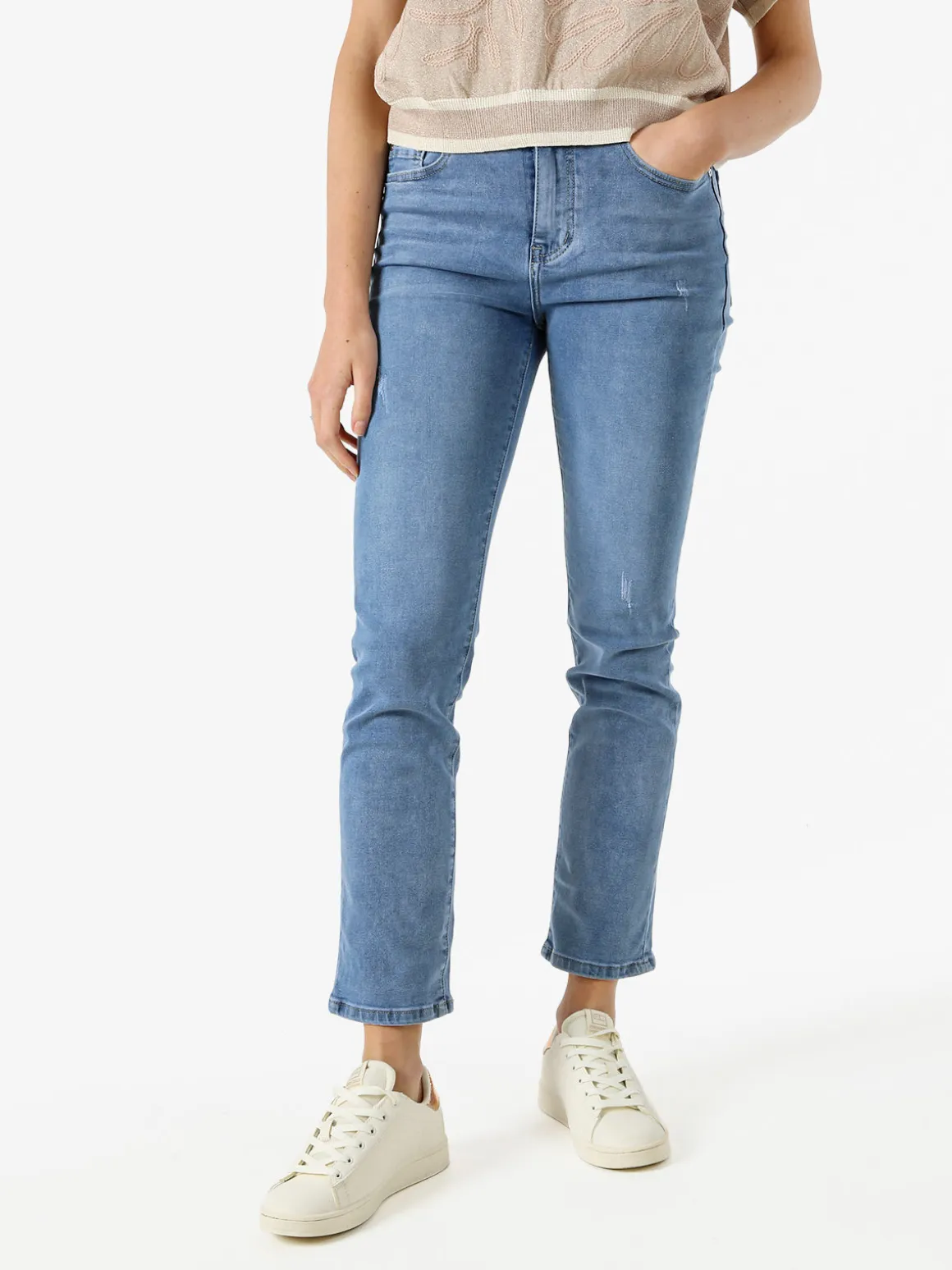 Miss & Queen Jeans donna regular fit a vita alta - jeans