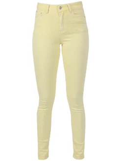 Miss Two Pantaloni gialli a vita alta