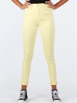 Miss Two Pantaloni gialli a vita alta