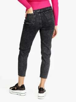 Miti Baci Jeans donna mom fit nero