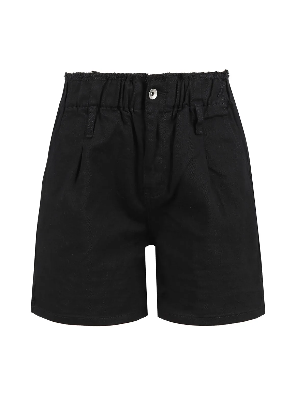Miti Baci Shorts in jeans da donna a vita alta