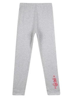 Mix'N Match Leggings grigi con scritta bimba