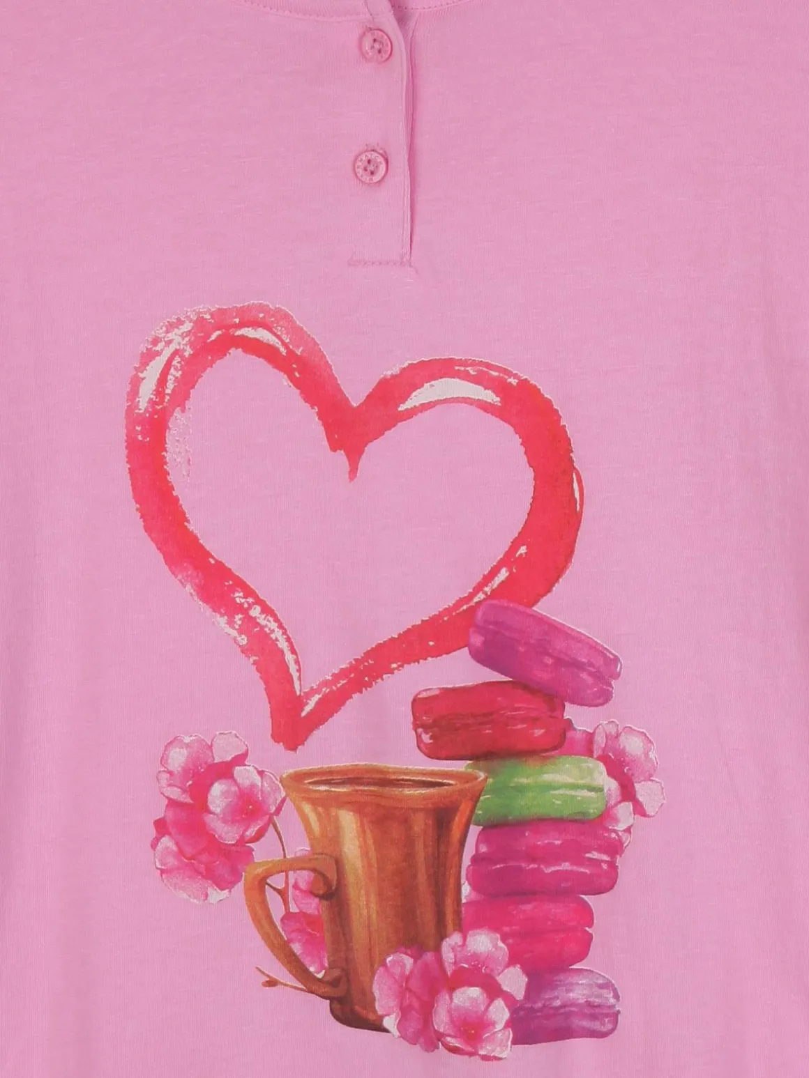 Mix'N Match Pigiama lungo in cotone bambina