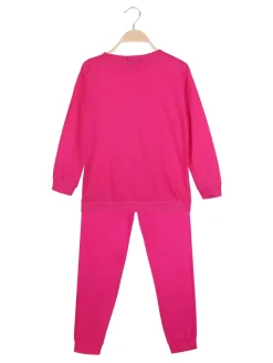 Mix'N Match Pigiama lungo in cotone bambina