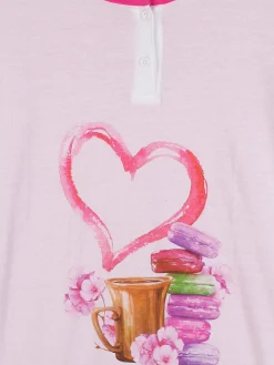 Mix'N Match Pigiama lungo in cotone bambina