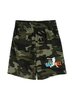 Moda Junior Completo corto militare da ragazzo con canotta e bermuda