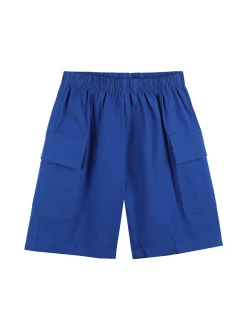 Moda Junior Completo corto 2 pezzi da bambino con t-shirt + bermuda cargo