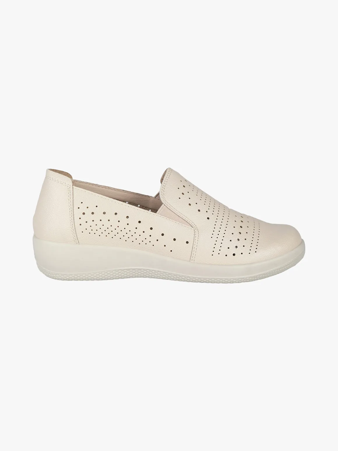 Moenia Mocassini donna comfort traforati