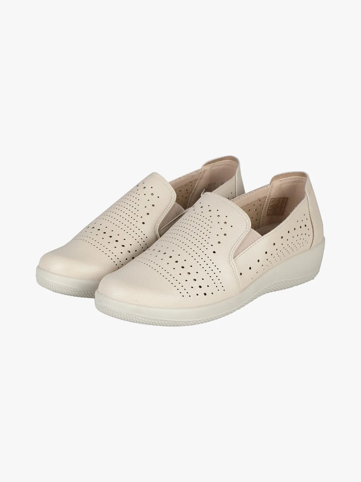 Moenia Mocassini donna comfort traforati