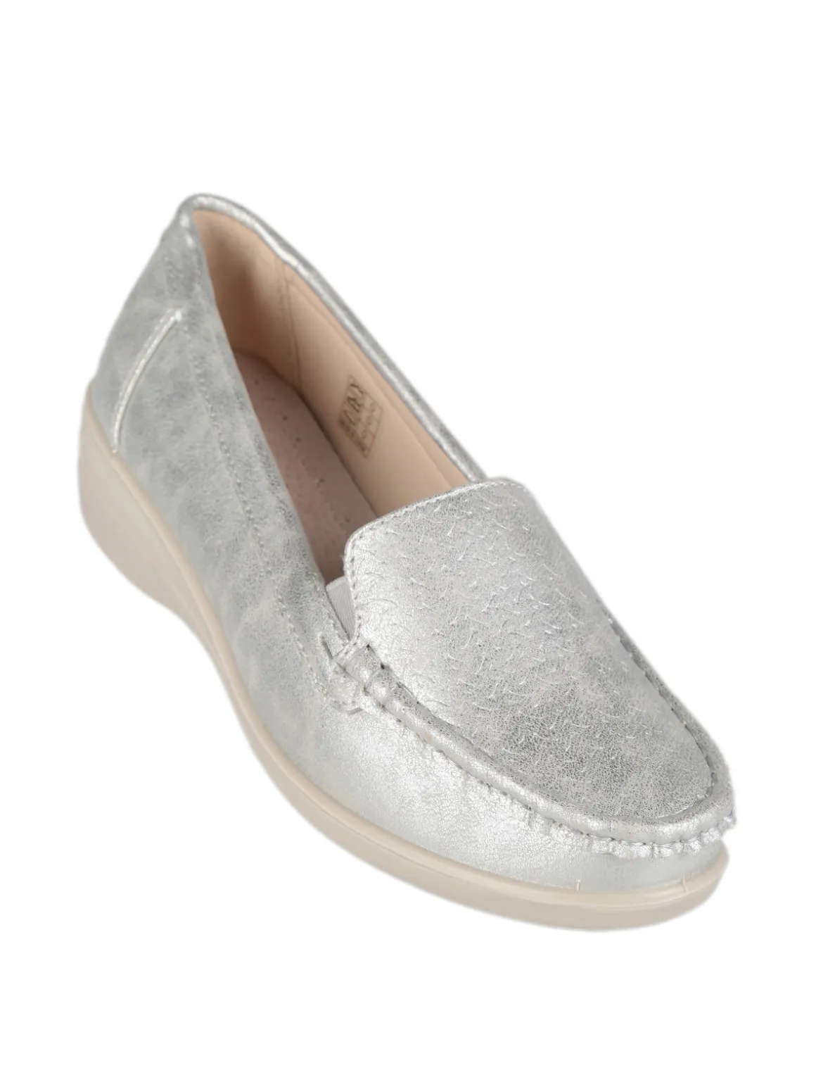 Moenia Mocassini donna con zeppa