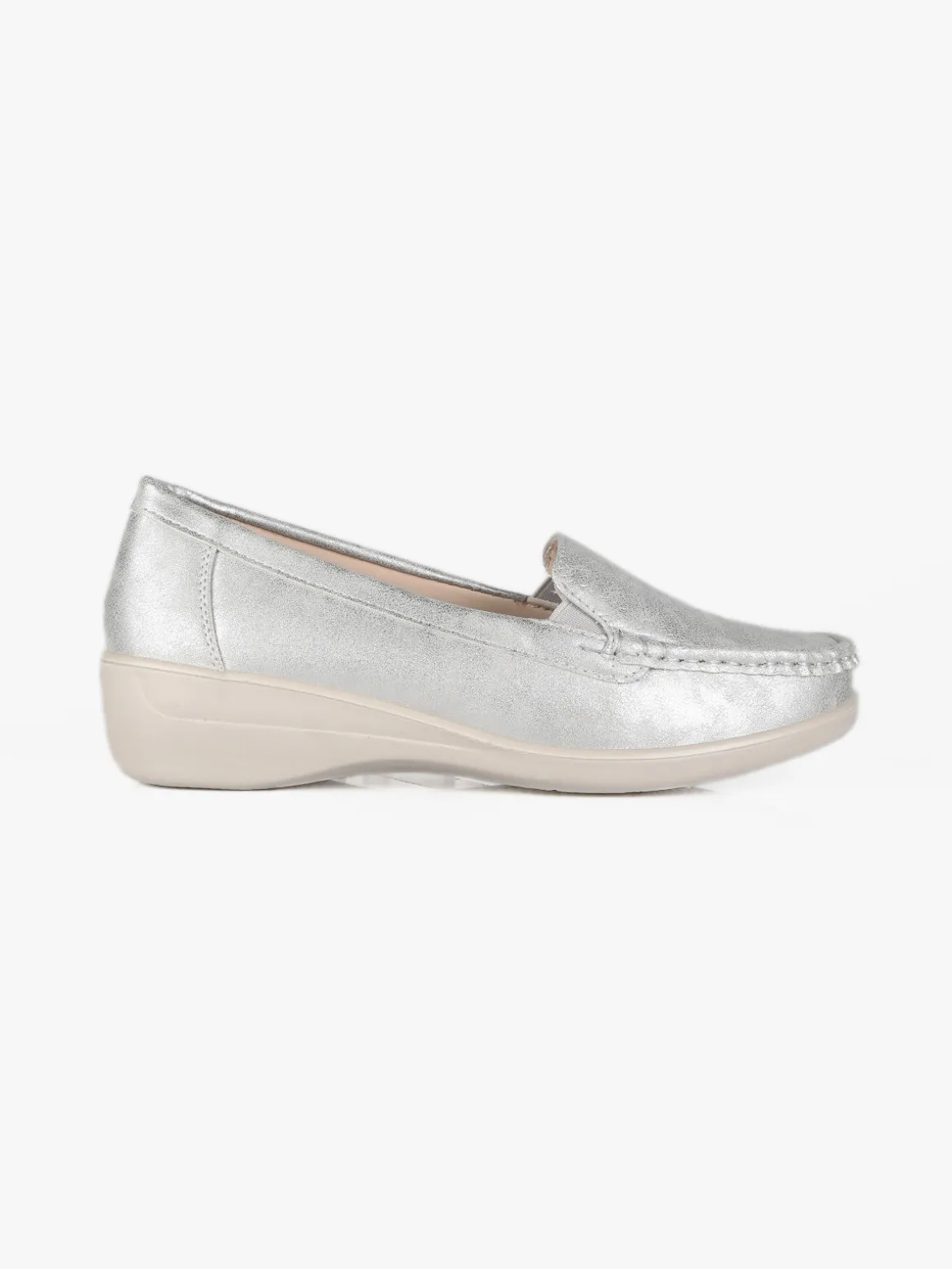 Moenia Mocassini donna con zeppa
