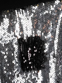 Molecola Pantaloni palazzo con paillettes
