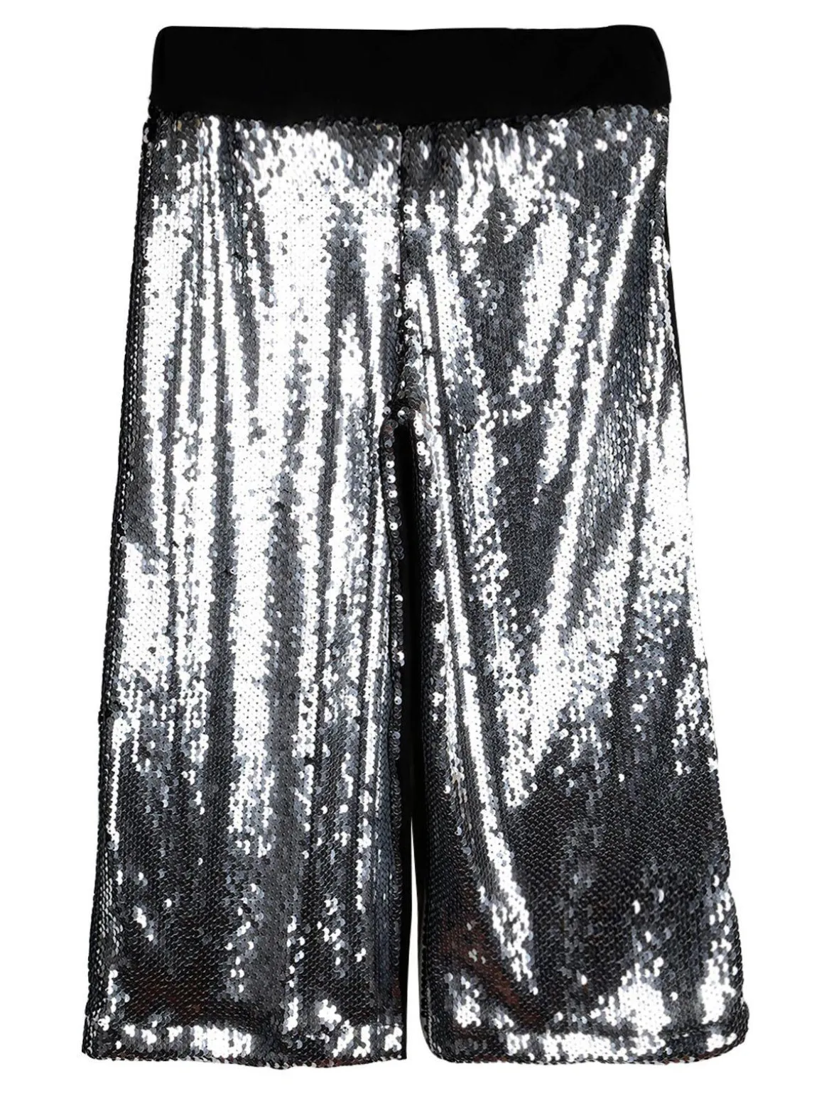 Molecola Pantaloni palazzo con paillettes